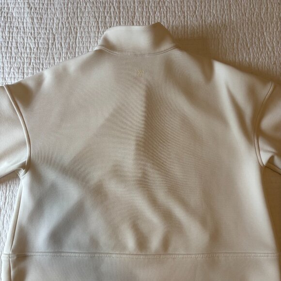 All in Motion Quarter-Zip Pullover - XS (Off-White/Cream) - Picture 7 of 7